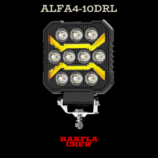 Faro Auxiliar de 4" 17W. ALFA4-10DRL