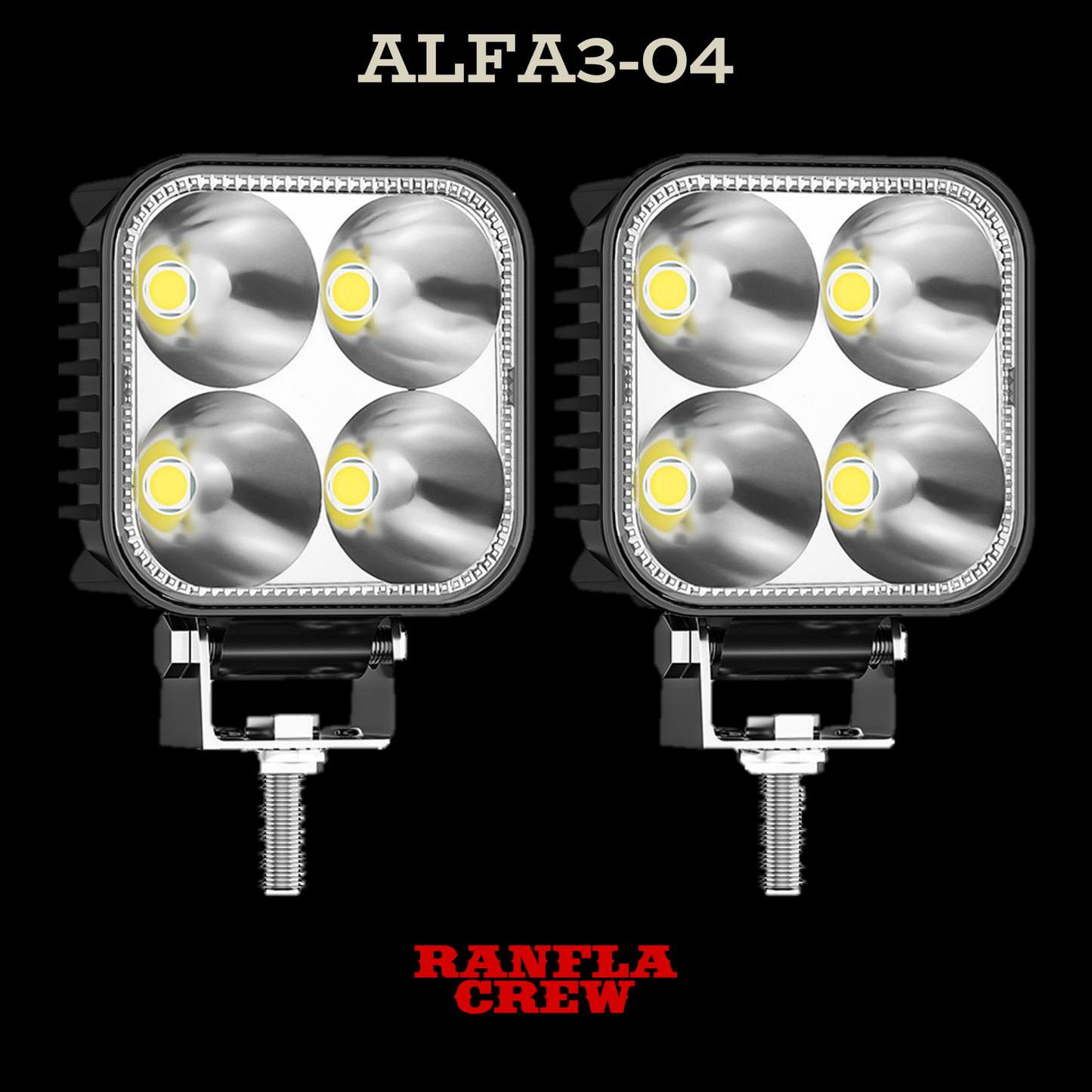 Faro auxiliar de 3" 20W. ALFA3-04