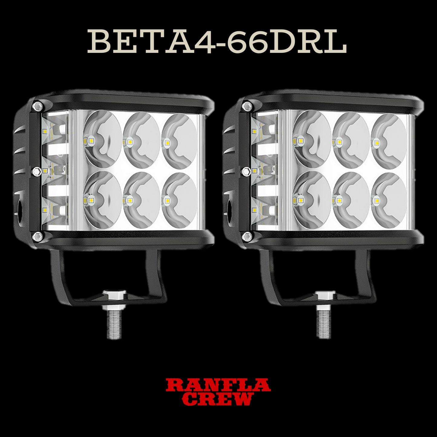 Faro Auxiliar de 4". 78W. Doble función. BETA4-66DRL