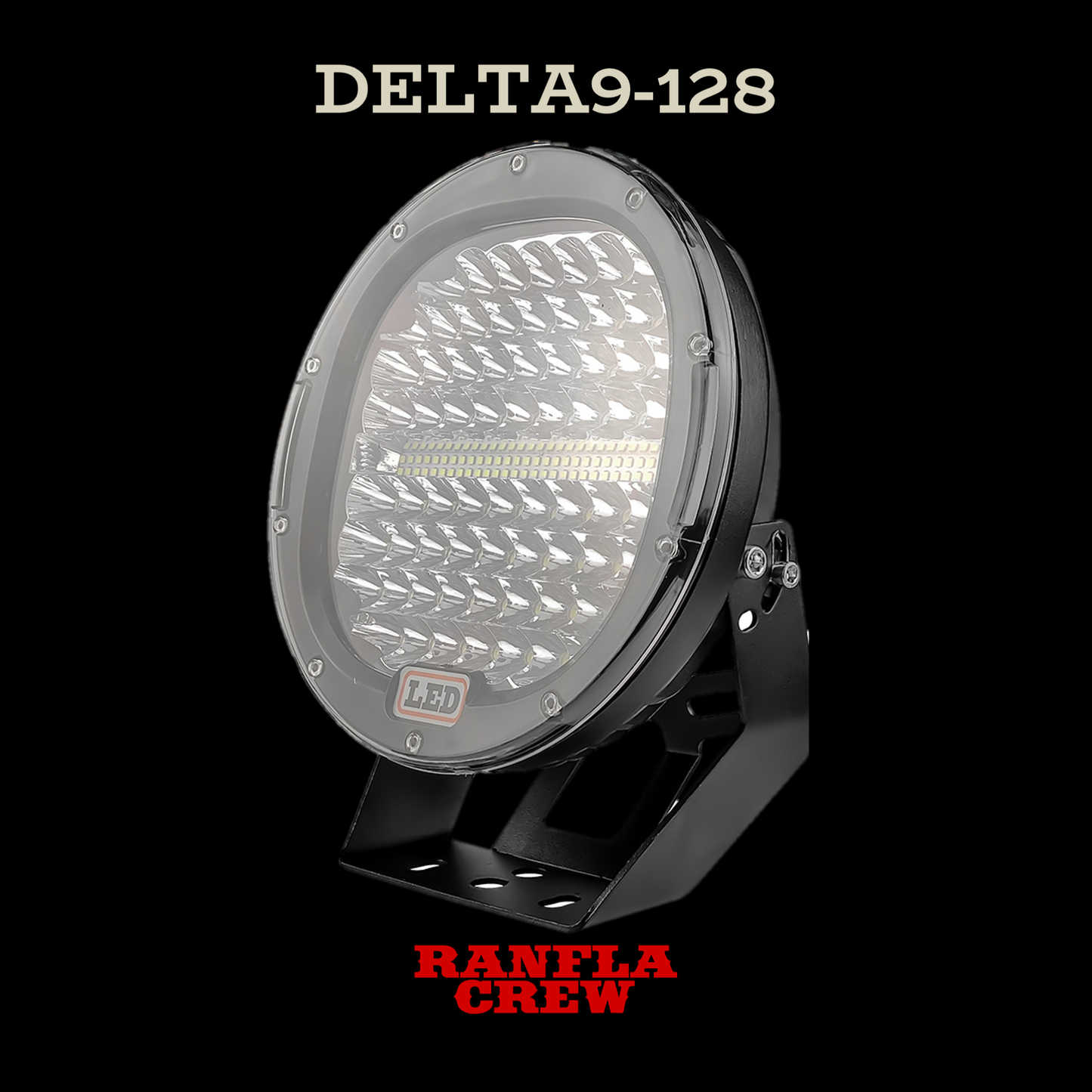 Faro Auxiliar de 9" 384W. DELTA9-128.